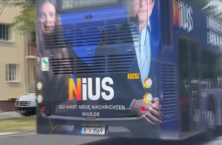 Gericht pfeift BVG zurück: Nius-Werbekampagne muss weiterlaufen