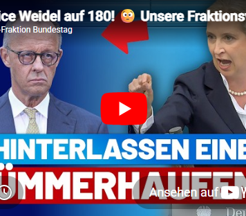 „Sie haben die Wähler getäuscht“ – Alice Weidels vernichtende Antwort auf Merz