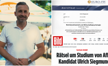 Schmutzkampagne gegen Ulrich Siegmund gescheitert – aus dem vermeintlichen Skandal wurde ein Eigentor