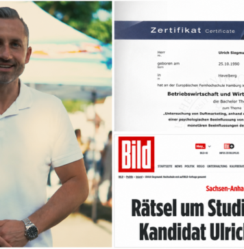 Schmutzkampagne gegen Ulrich Siegmund gescheitert – aus dem vermeintlichen Skandal wurde ein Eigentor