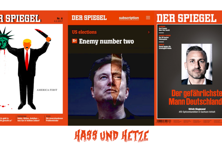 Wie der Spiegel mittels seiner Cover spaltet und Hass sät