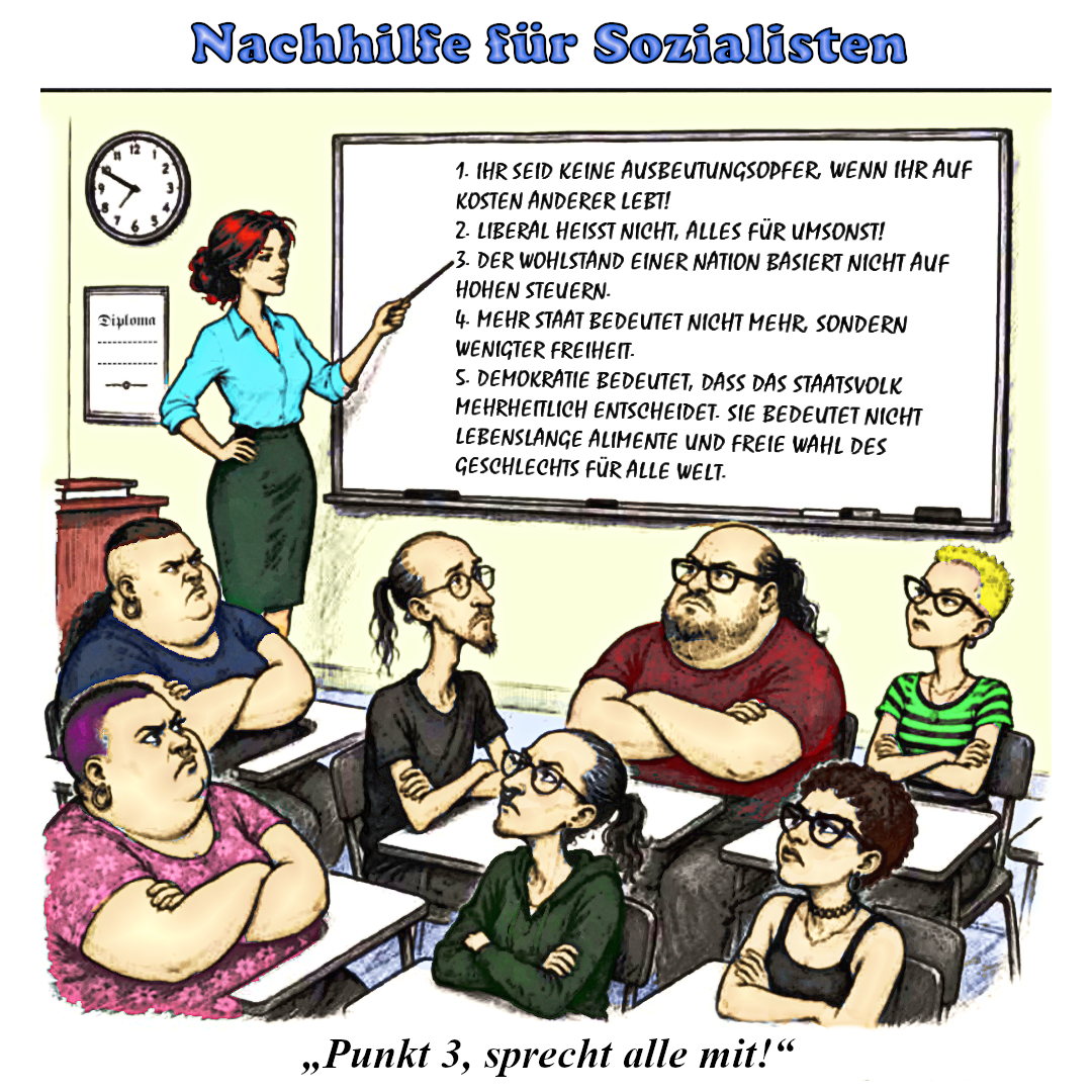Nachhilfeunterricht für Sozialisten