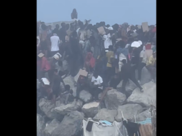 Ceuta hat sich innerhalb von einigen Tagen in ein Slum verwandelt