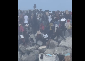 Ceuta hat sich innerhalb von einigen Tagen in ein Slum verwandelt