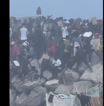 Ceuta hat sich innerhalb von einigen Tagen in ein Slum verwandelt