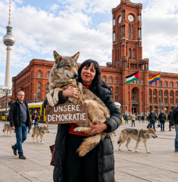 Die mit dem Wolf tanzt