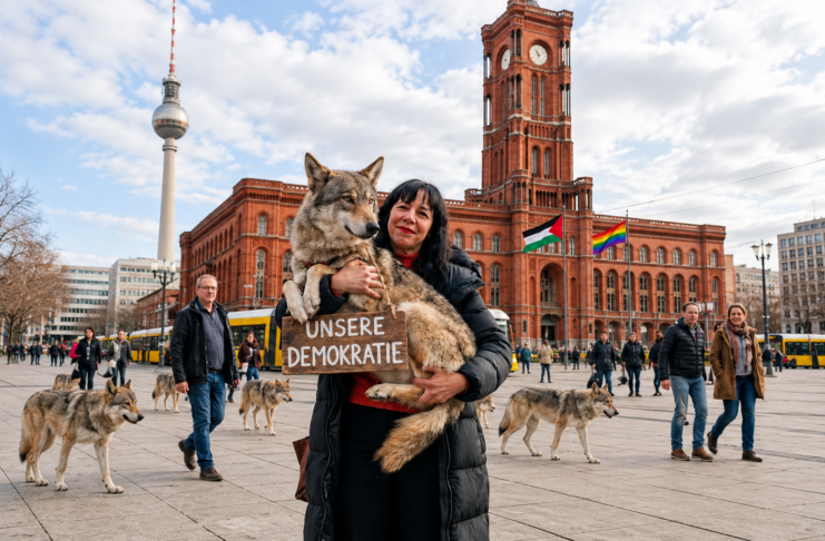 Die mit dem Wolf tanzt