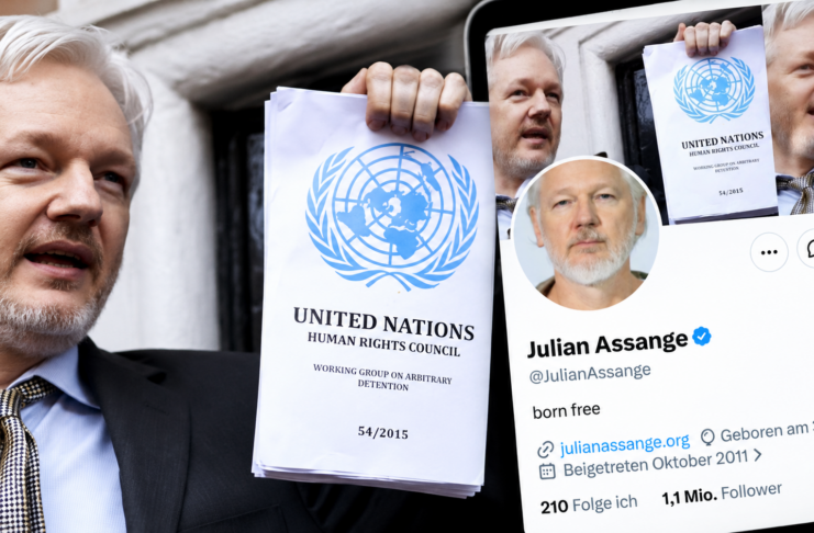 „I’m back“: Julian Assange ist zurück – und kündigt Neues an