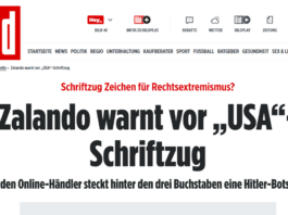 Wer überall Zeichen des Bösen sieht … Die Abkürzung USA steht angeblich für "Unser seliger Adolf"