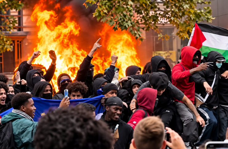 Frankreich brennt: Linksextreme und Migrantengruppen treiben die Gewalt an