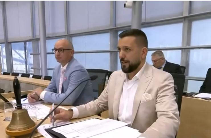 Erster AfD-Landtagspräsident: Tobias Rausch setzt in seiner Antrittsrede ein Zeichen gegen die Brandmauer